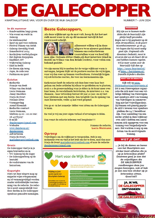 Wijkkrant juni 2024