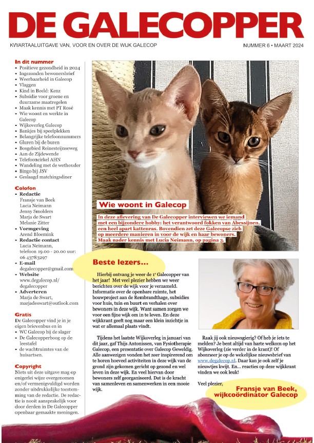 Wijkkrant maart 2024